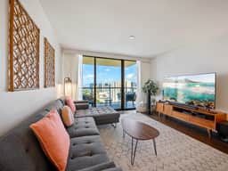 Ocean View 2BD w/ AC/Pool/Gym/1 Parking/Kitchen - Image 2