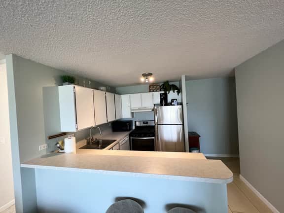 Mountain view 1 Bed Waikiki Condo w/AC & 1 parking - Image 4